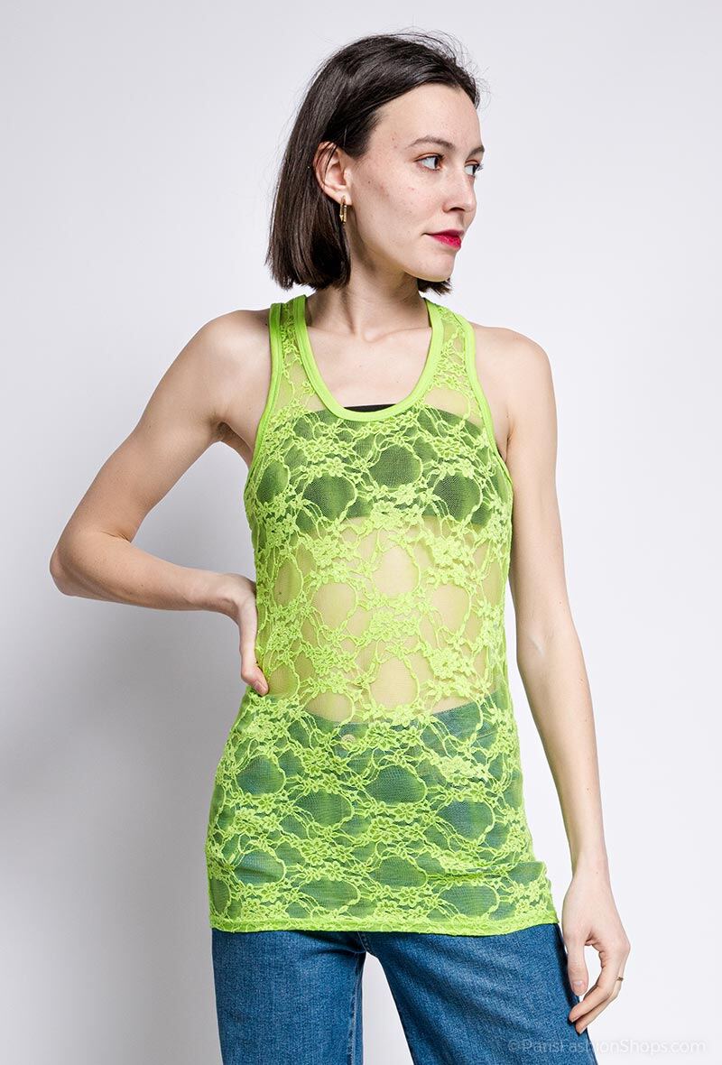 Grossista Vera Fashion - Top a spalline in pizzo