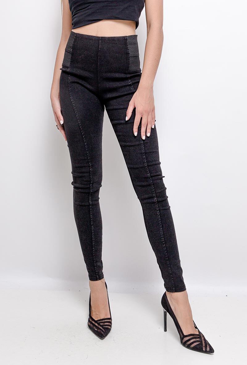 Großhändler Vera Fashion - Leggings mit elastischen Bändern an der Taille