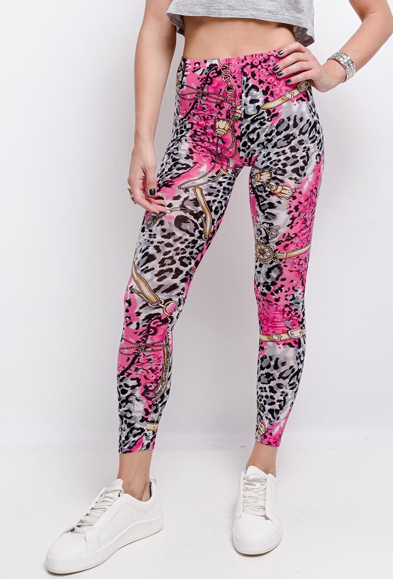 Grossiste Vera Fashion - legging à imprimé léopard
