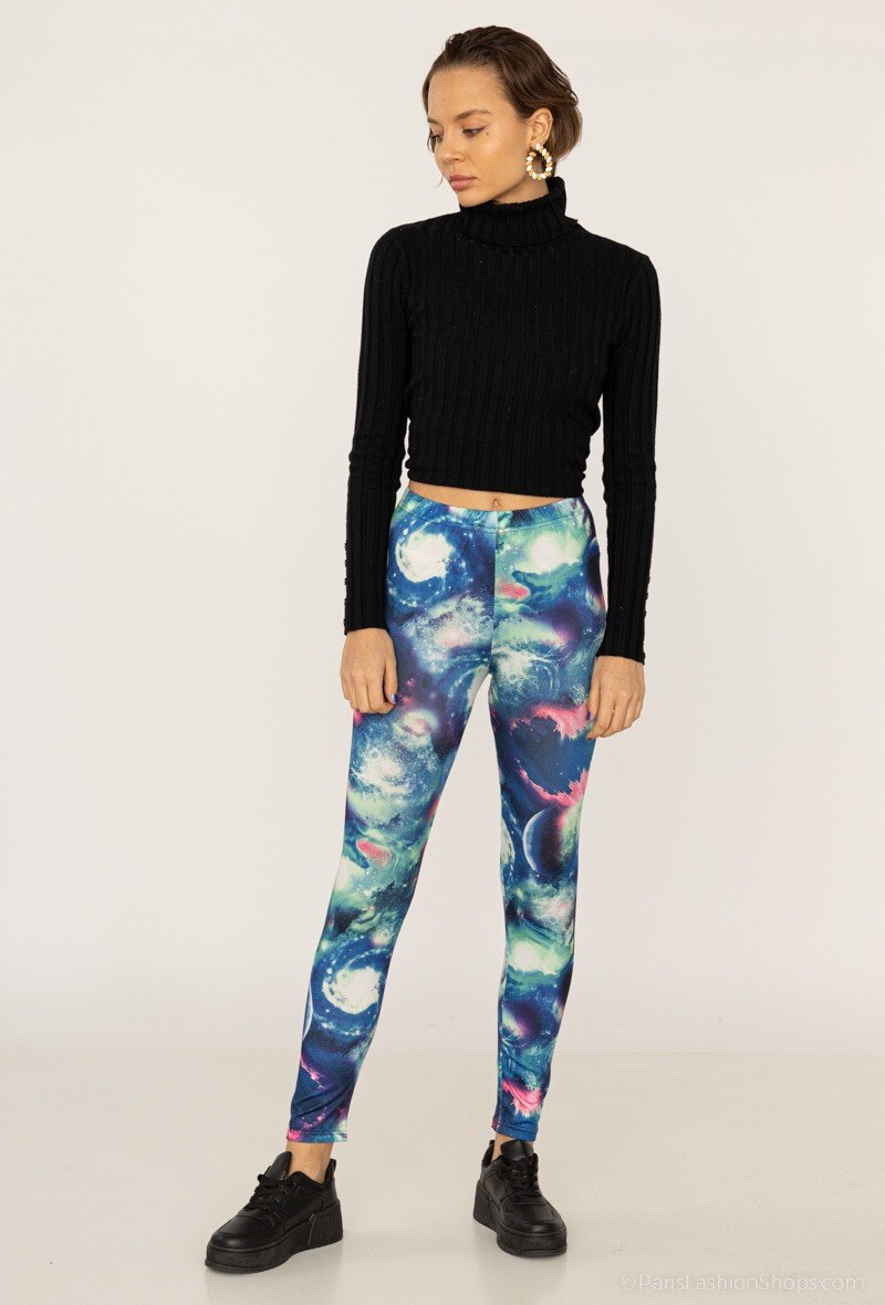 Großhändler Vera Fashion - Leggings mit Sternenmuster