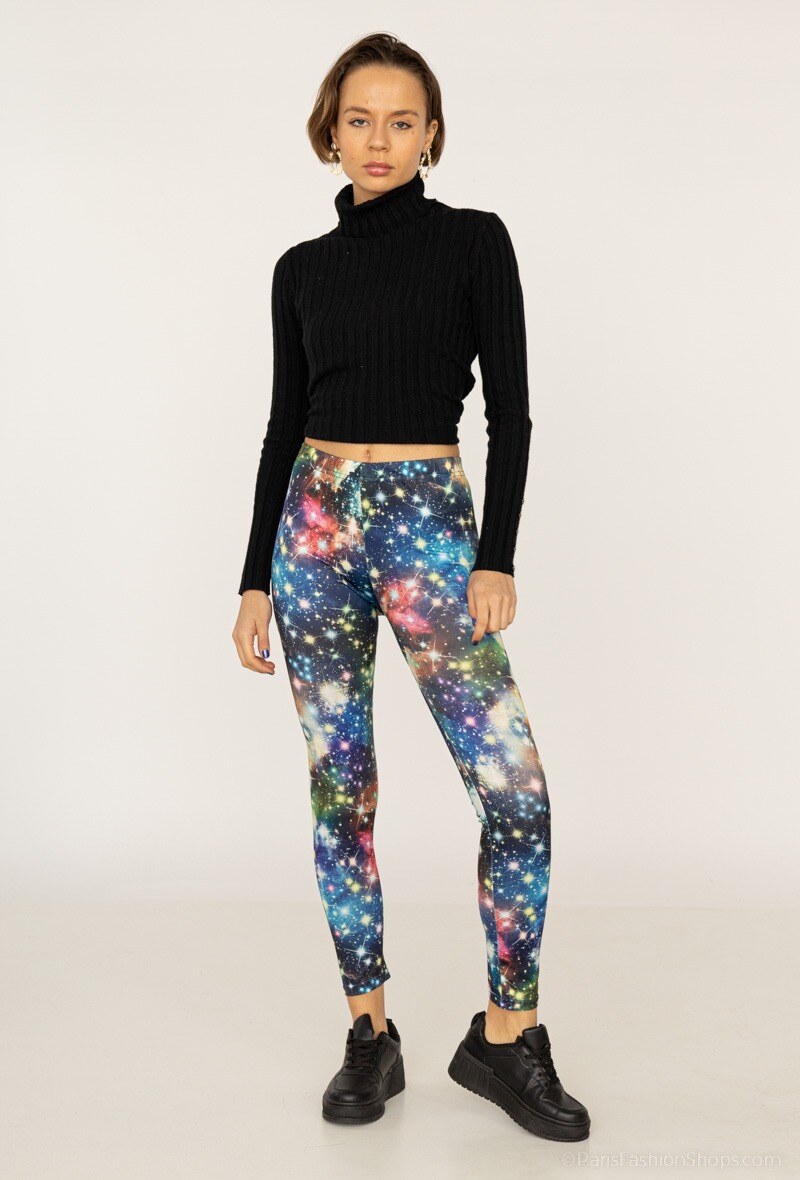Großhändler Vera Fashion - Leggings mit Sternenmuster