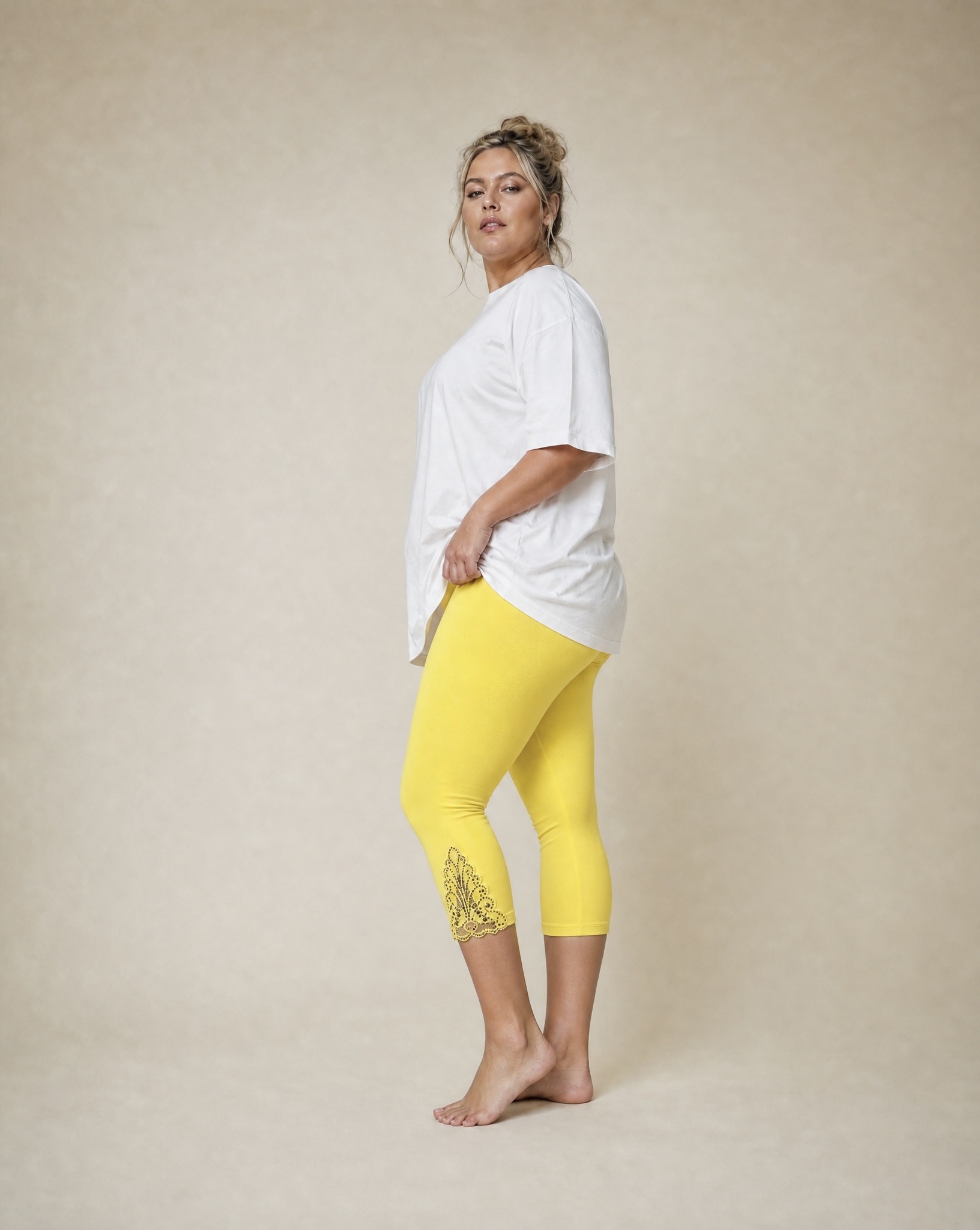 Wholesaler Vera Fashion - Viscose leggings with butterfly print