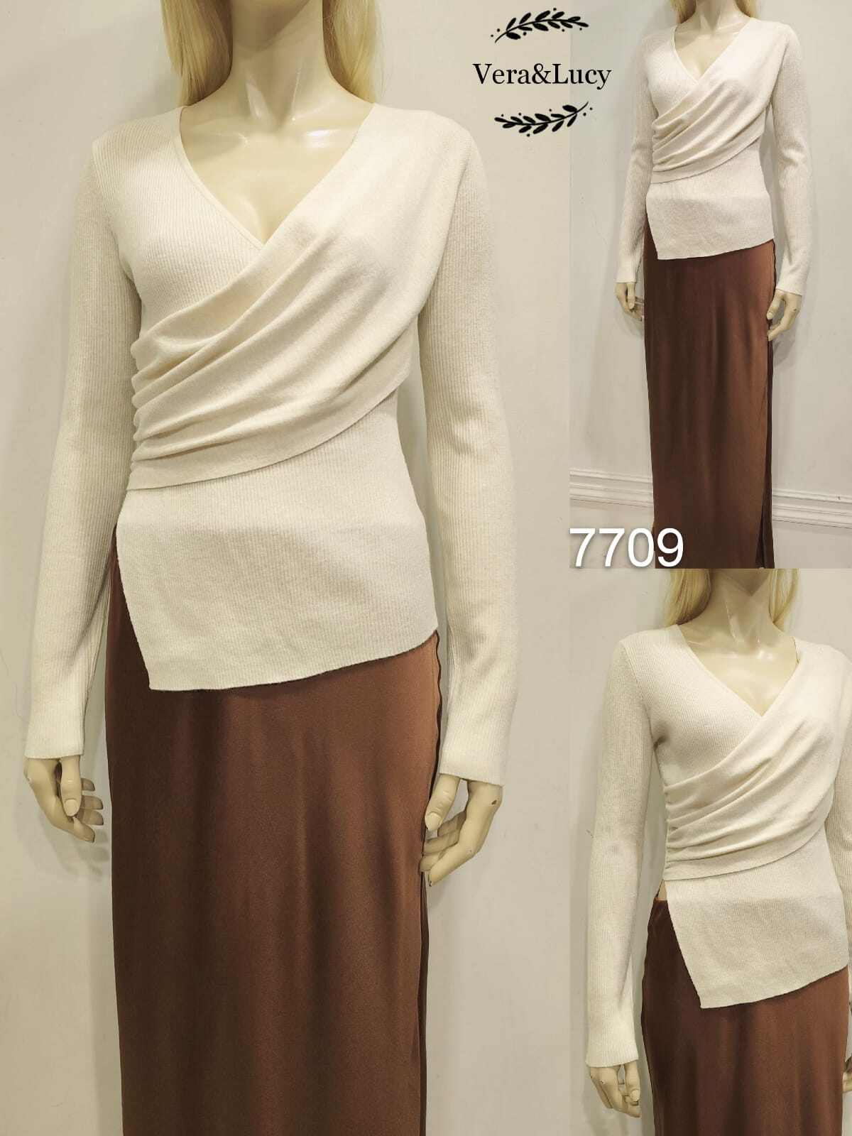 Grossiste Vera & Lucy - Pull croisé
