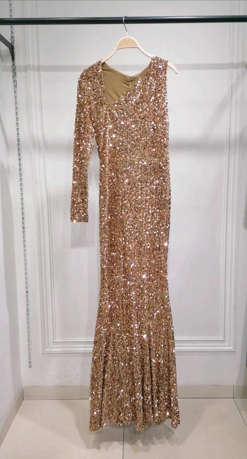 Wholesaler Vera & Lucy - Asymmetric sequin dress