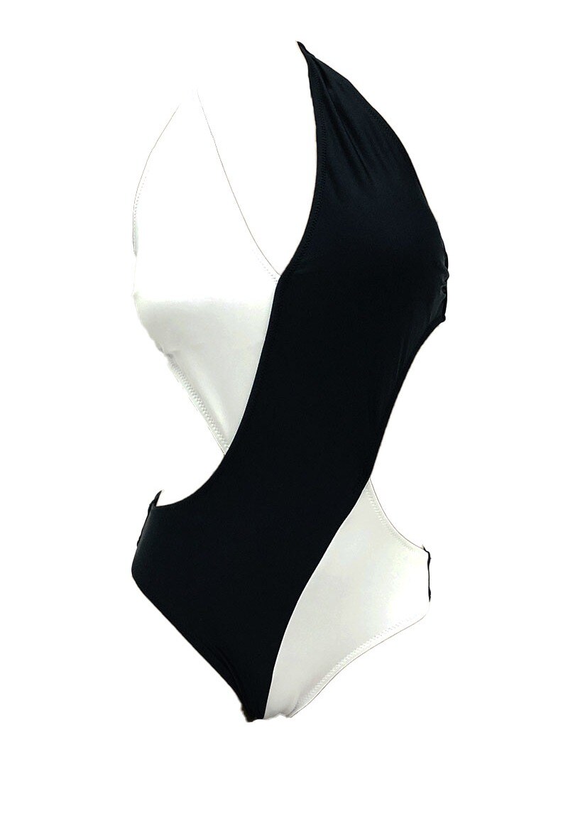 Mayorista Very Zen - Trikini bicolor "halter-neck"