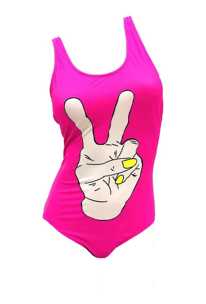 Mayorista Very Zen - Traje de baño de una pieza "YEAH"