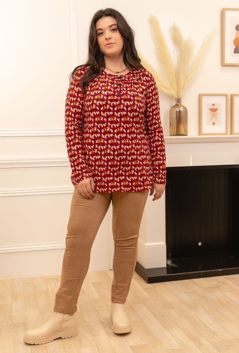 Grossiste Veti Style - T-shirt imprimé