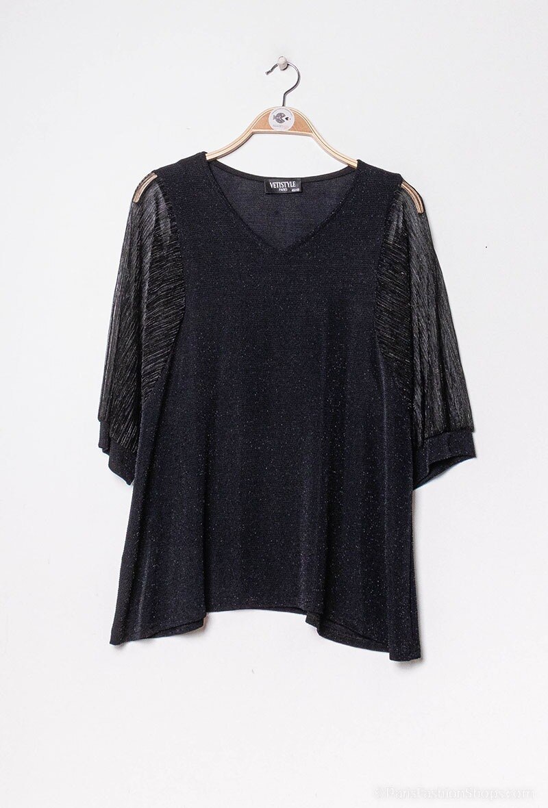 Wholesaler Veti Style - Paillettenbluse