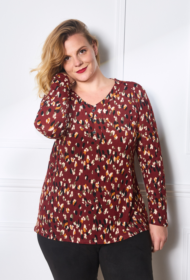 Wholesaler Veti Style - Printed blouse
