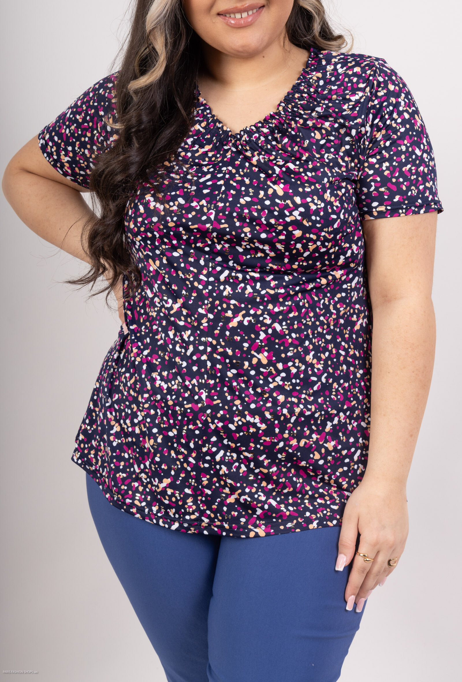 Mayorista Veti Style - Blusa impresa