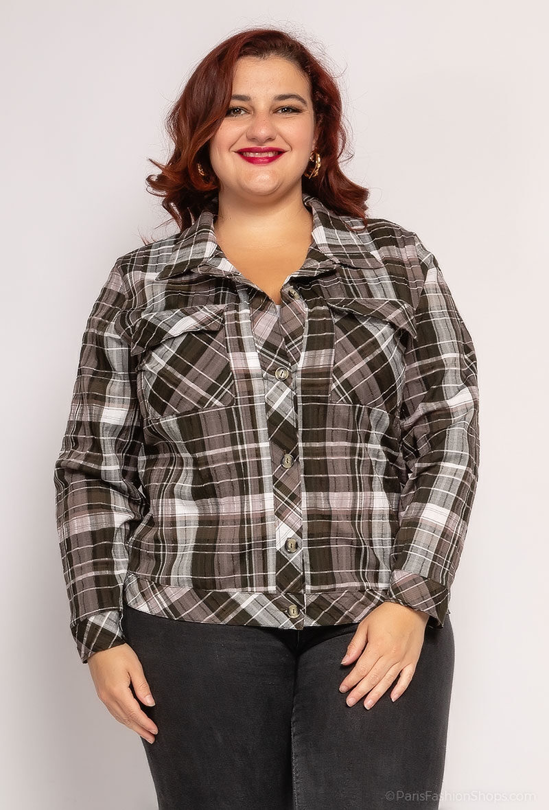 Grossiste Veti Style - Chemise à carreaux