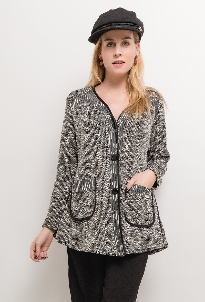 Wholesaler Veti Style - Shiny cardigan