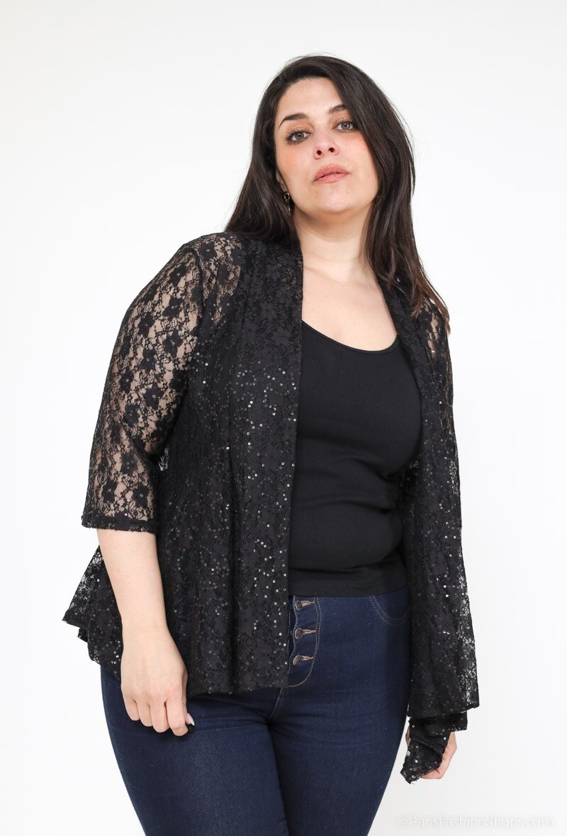Wholesaler Veti Style - Vest with sequins
