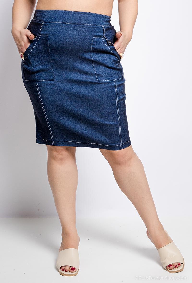 Mayorista Veti Style - Falda en jeans