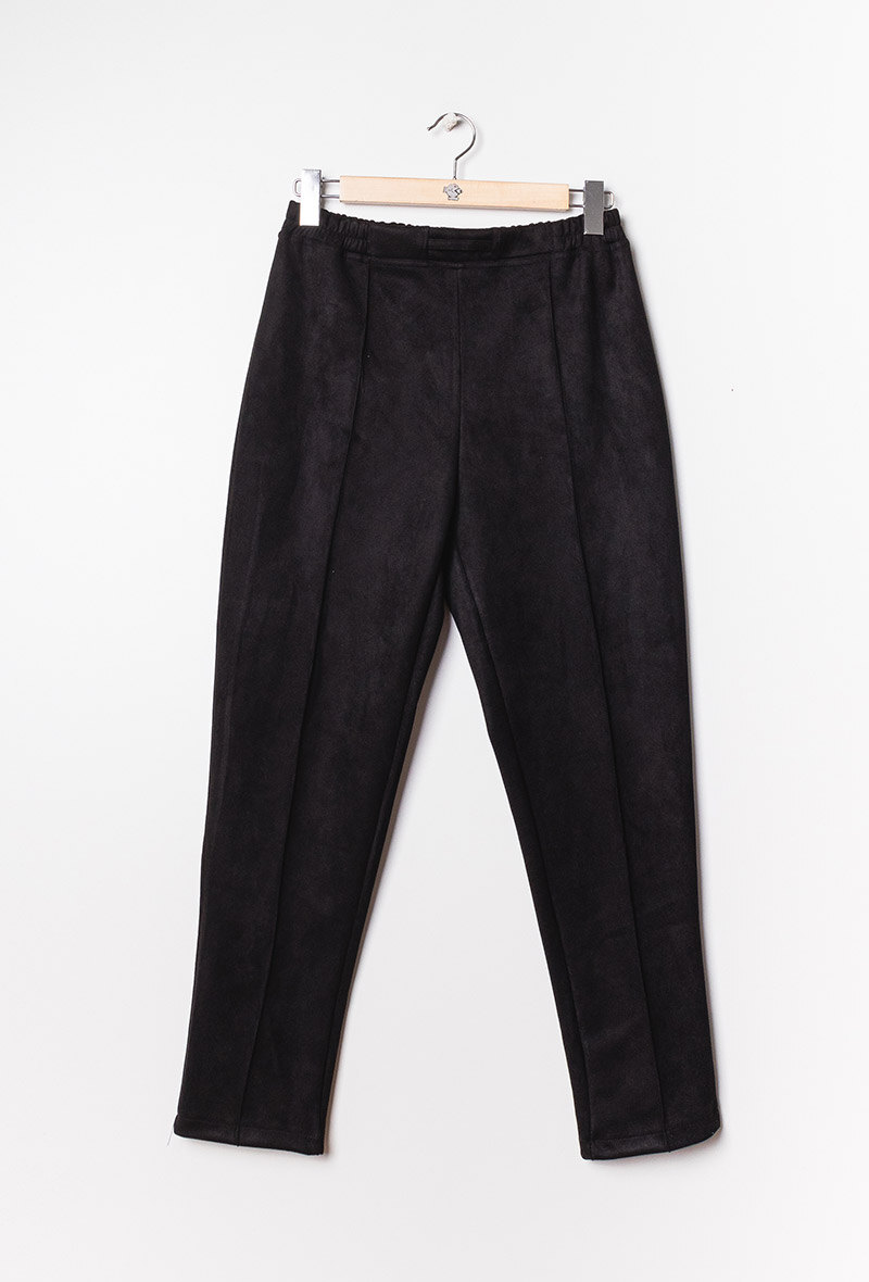 Grossista Veti Style - Pantaloni effetto camoscio