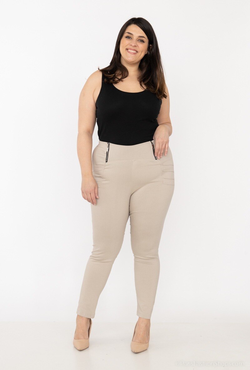 Grossista Veti Style - Pantaloni con cerniera