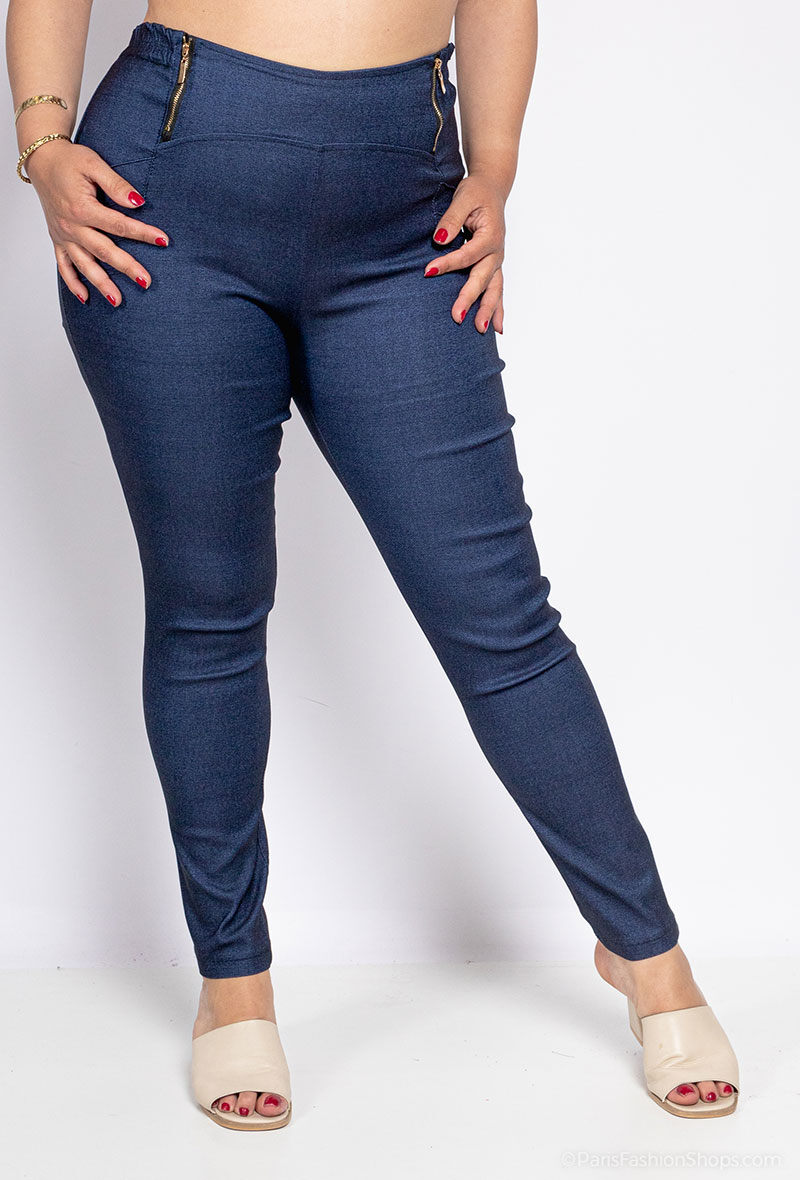Grossista Veti Style - Pantaloni con cerniera