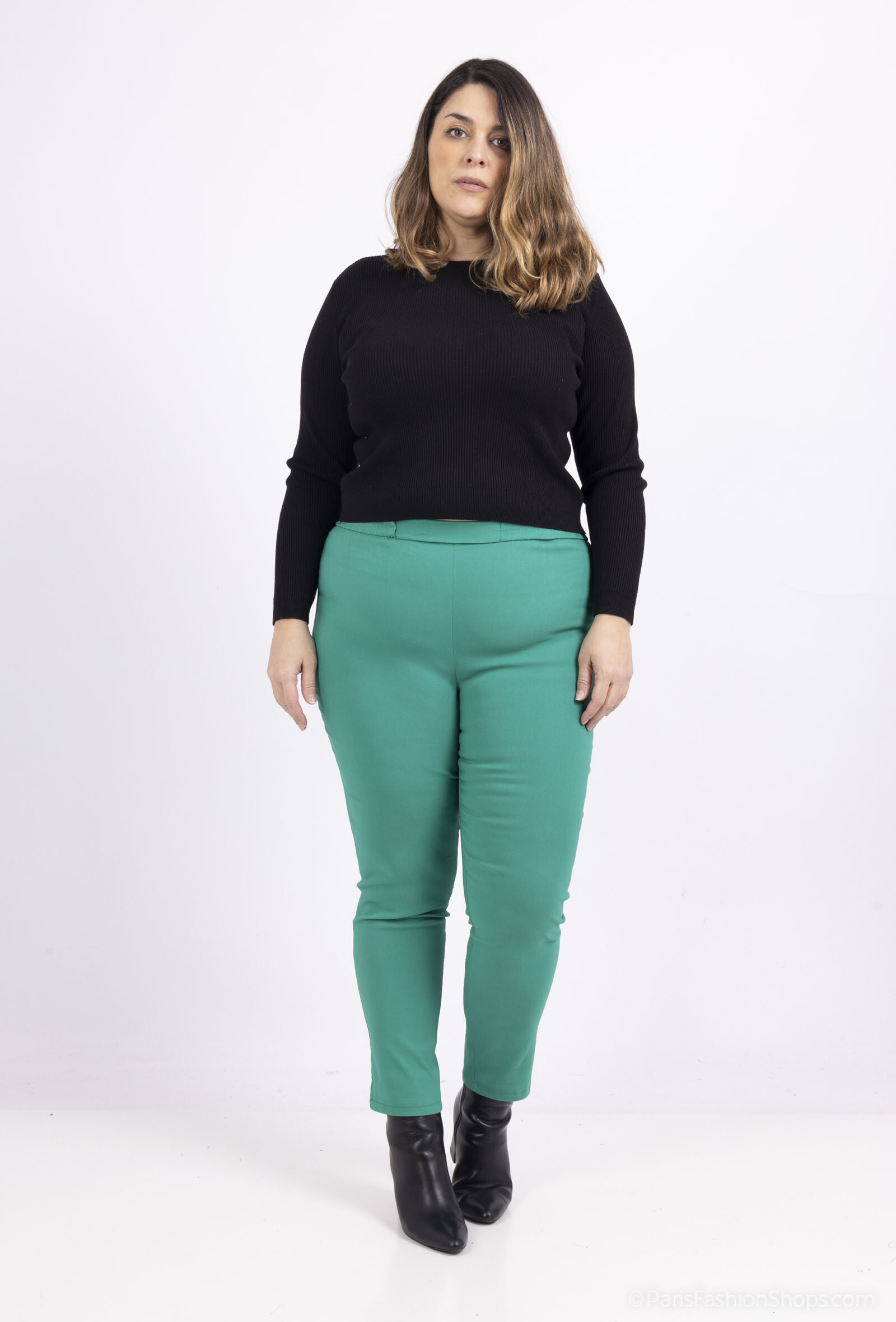 Wholesaler Veti Style - Pants with waist.  stretch fabric