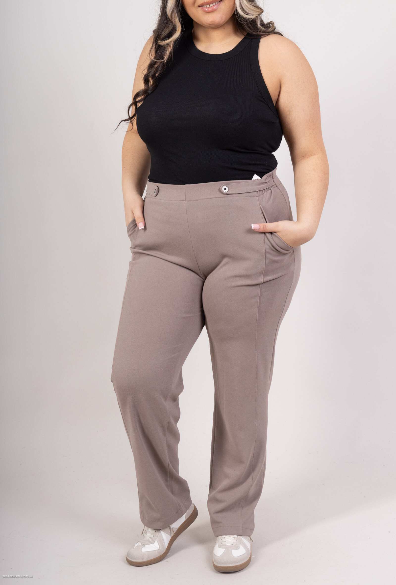 Wholesaler Veti Style - Elasticated pants at the waist