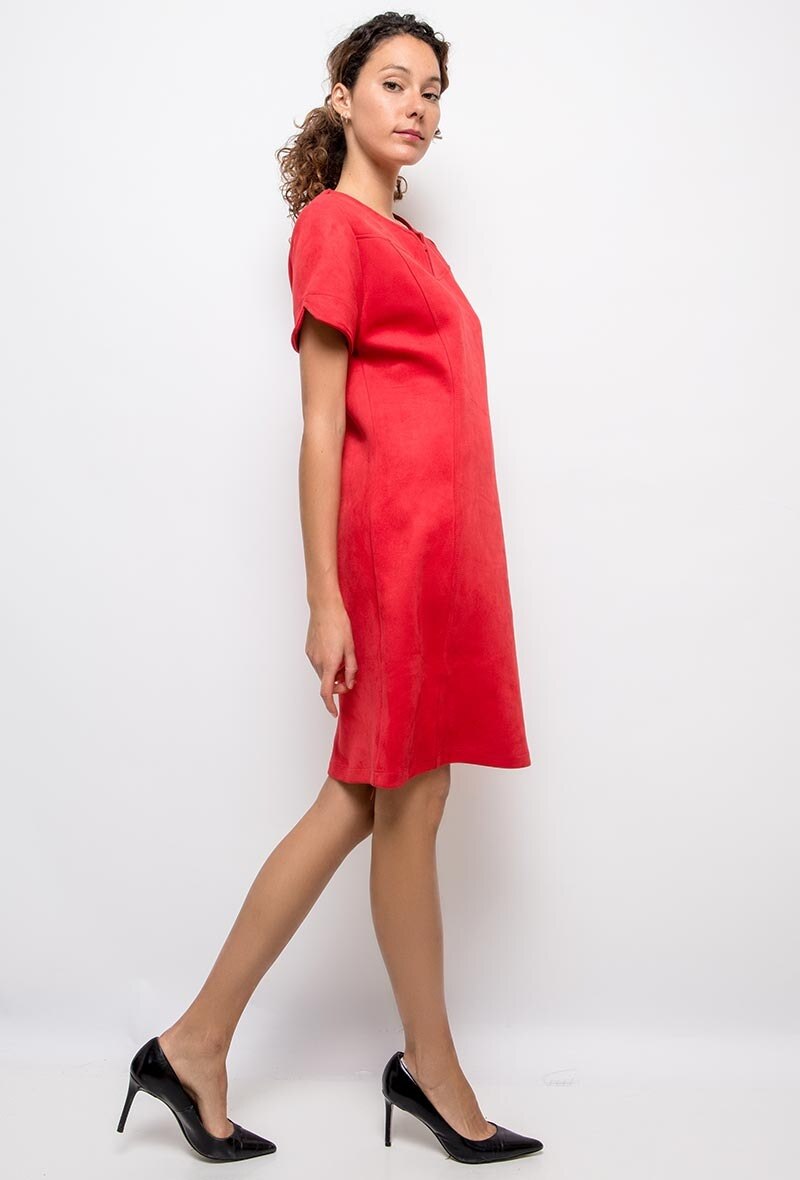 Wholesaler Veti Style - Suede dress