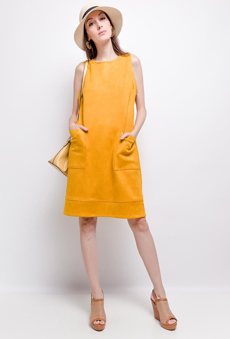 Grossiste Veti Style - Robe effet daim