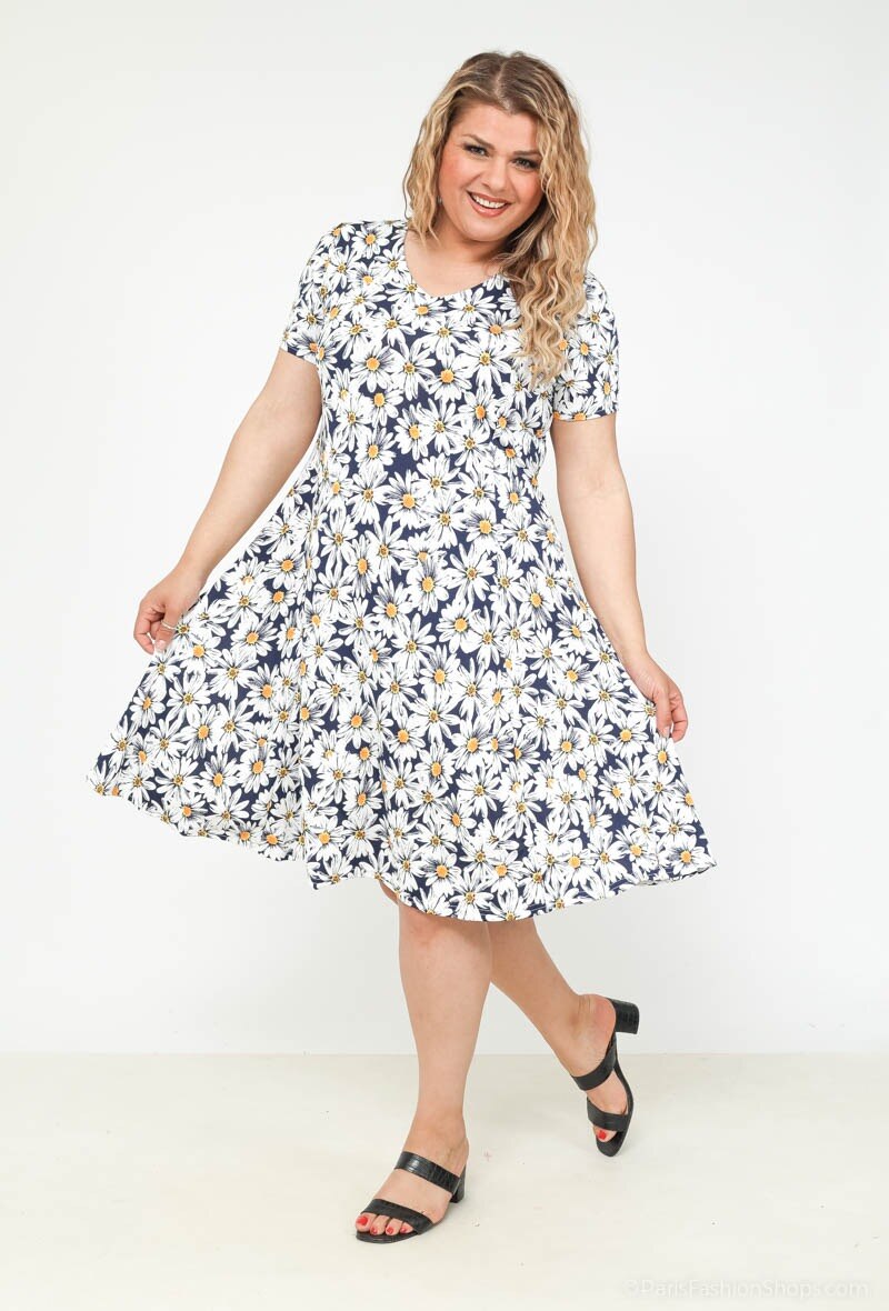 Mayorista Veti Style - Vestido estampado