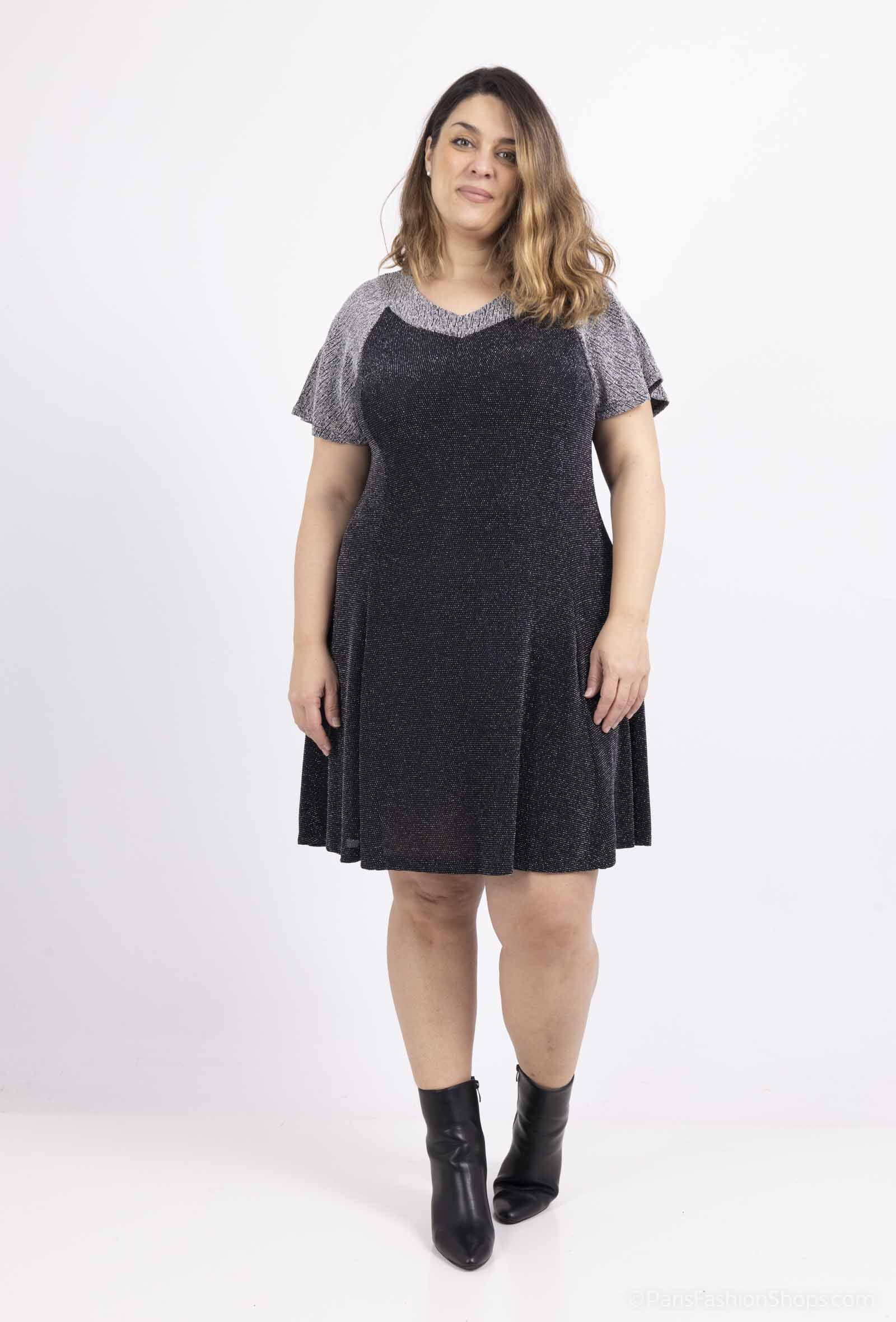 Wholesaler Veti Style - Sequin flared dress