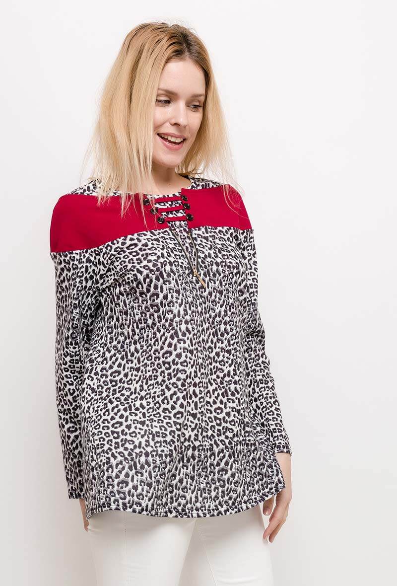 Grossista Veti Style - top leopardato