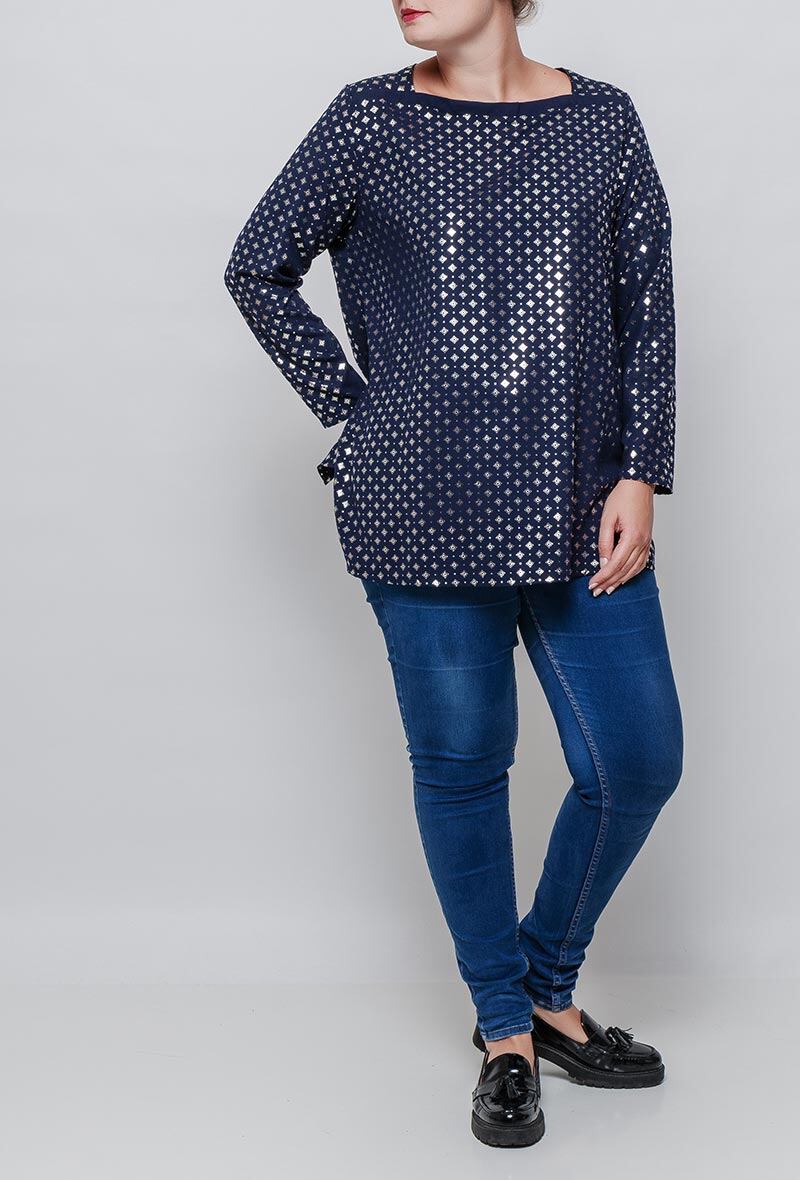 Grossista Veti Style - Maglietta a pois brillanti