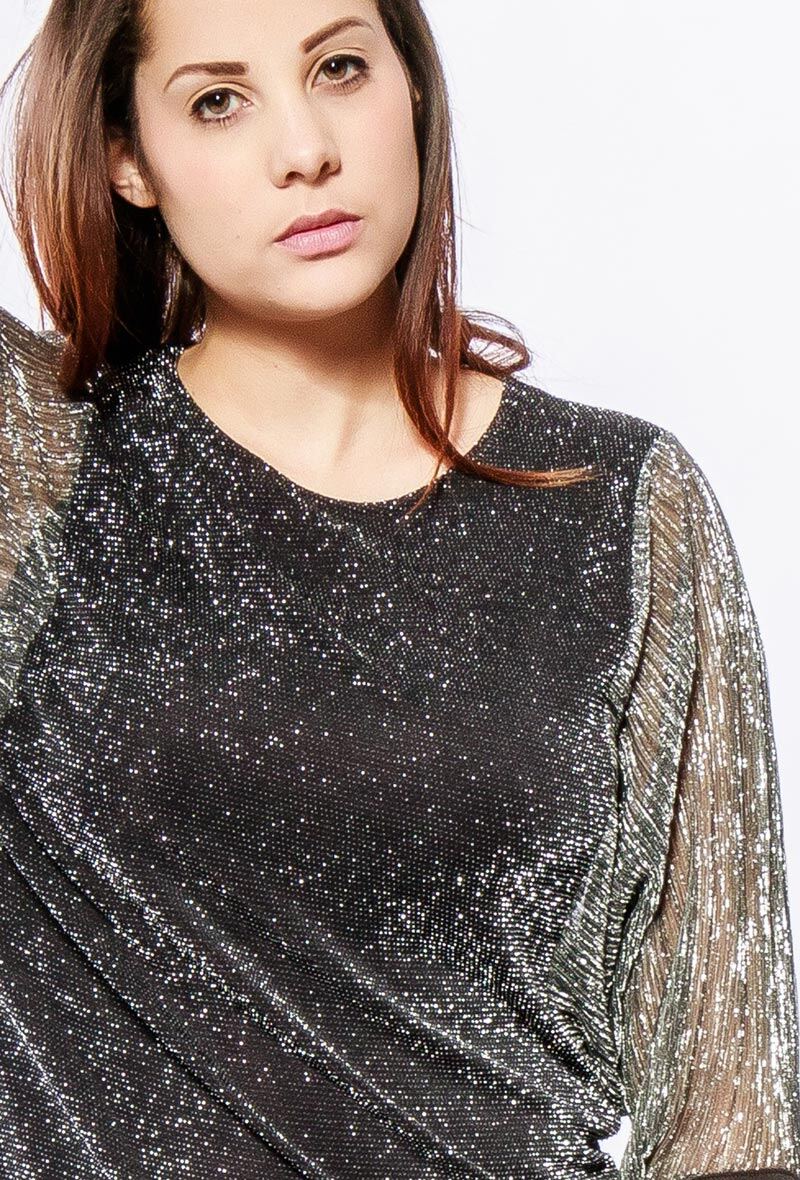 Wholesaler Veti Style - Shiny top