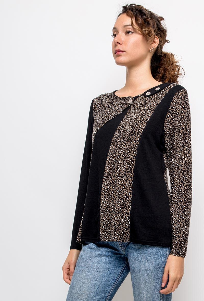 Wholesaler Veti Style - Printed blouse