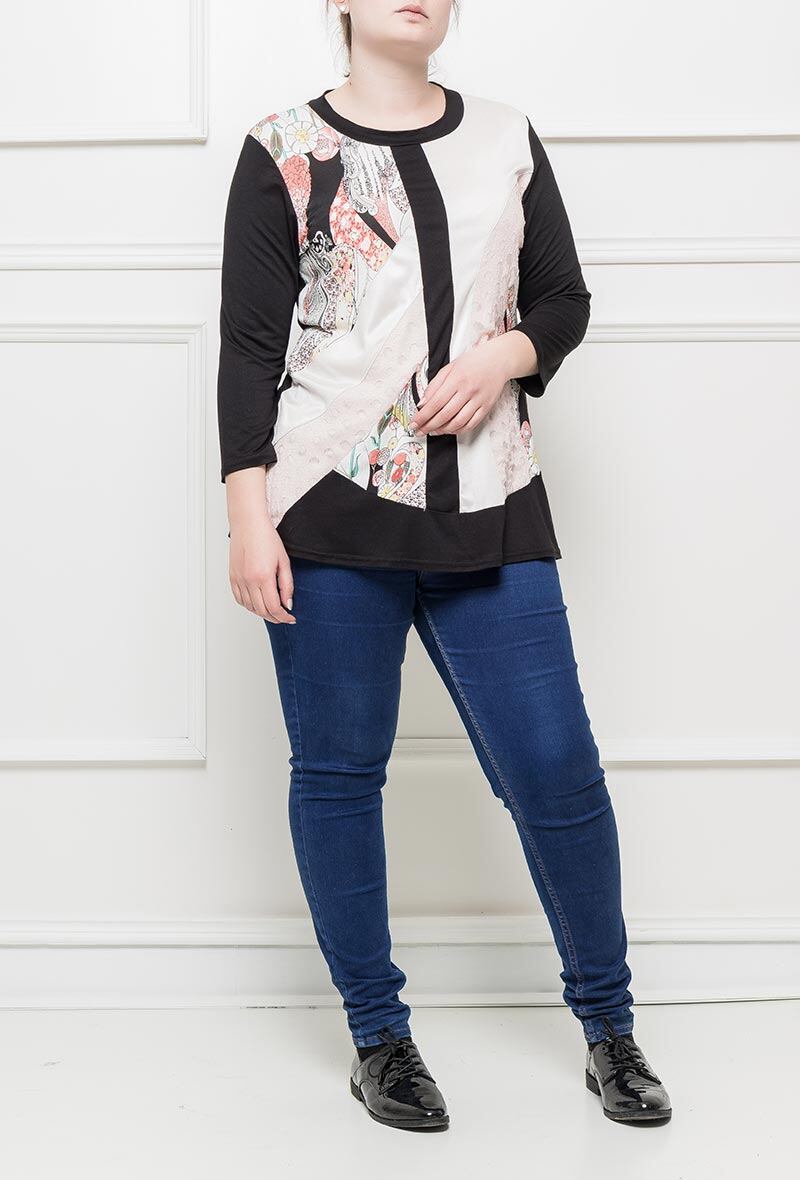 Wholesaler Veti Style - Bi-material tunic