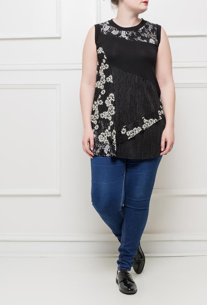 Wholesaler Veti Style - Floral tunic