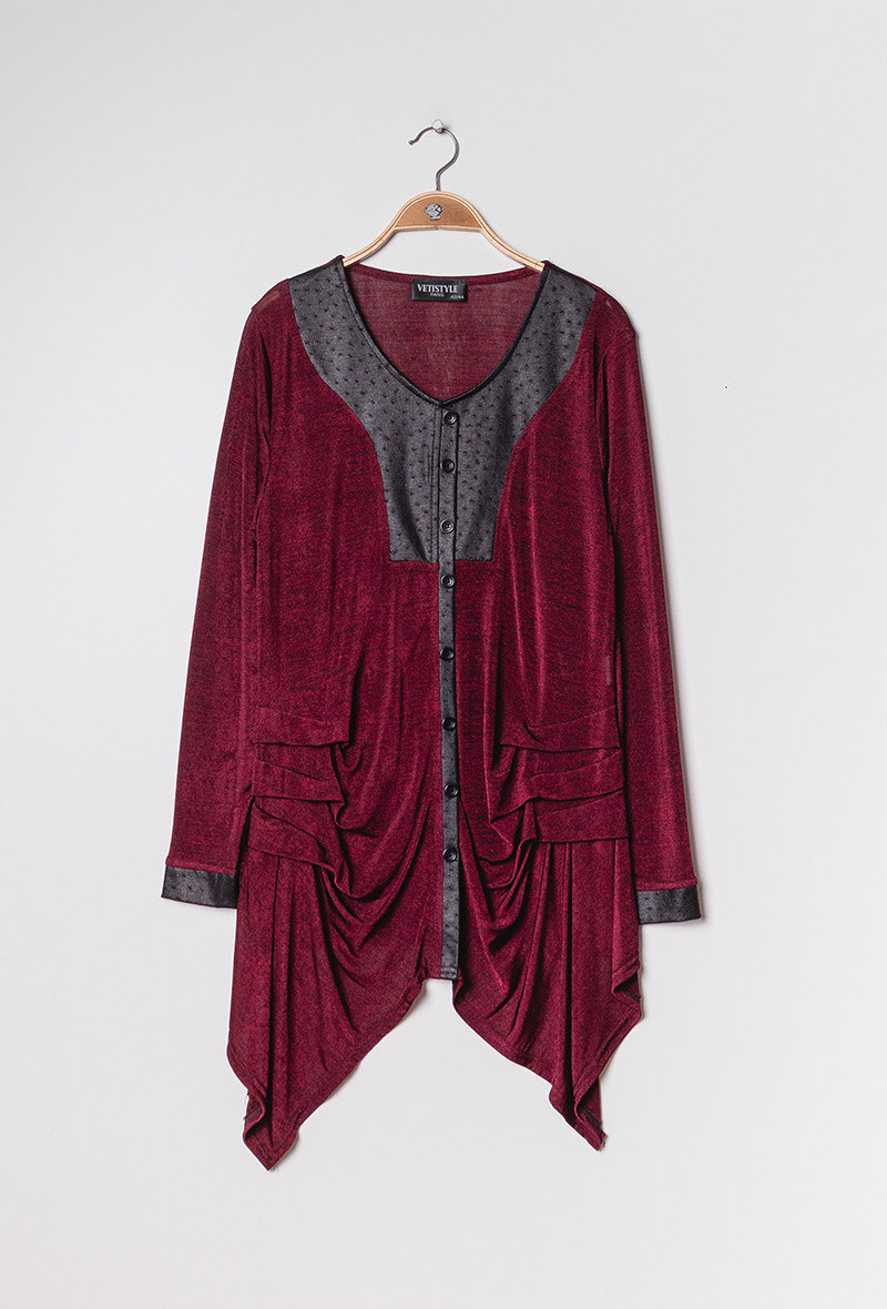 Wholesaler Veti Style - Draped tunic