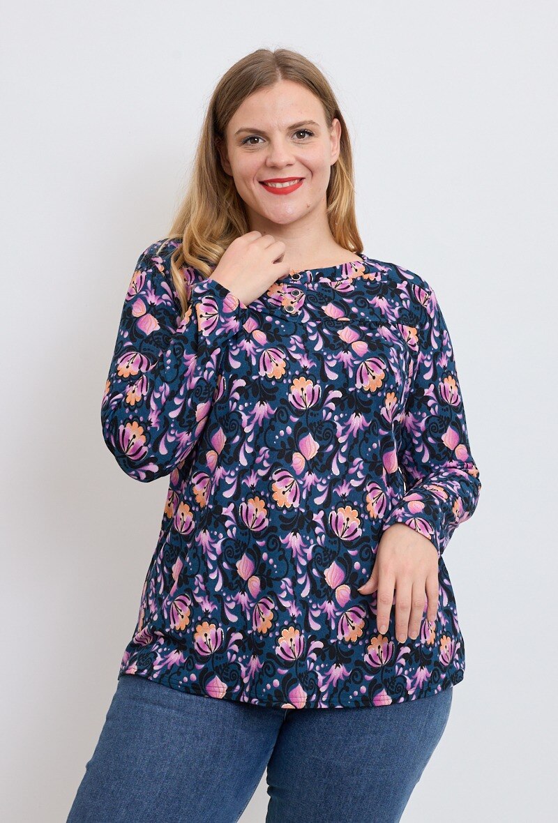 Wholesaler Veti Style - Printed tunic