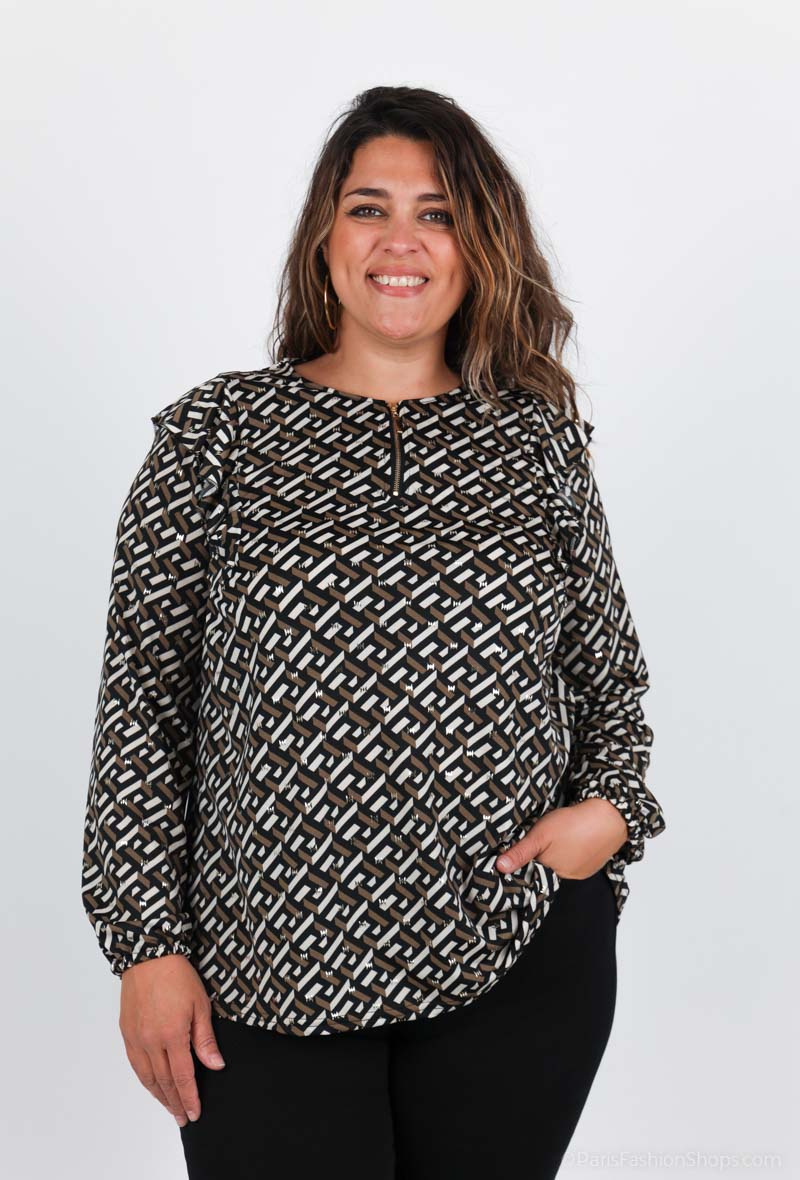 Wholesaler Veti Style - Printed blouses