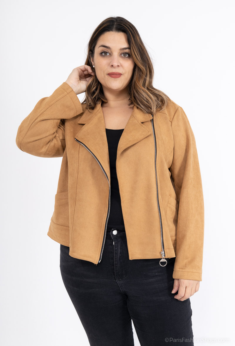 Grossiste Veti Style - Perfecto en suédine