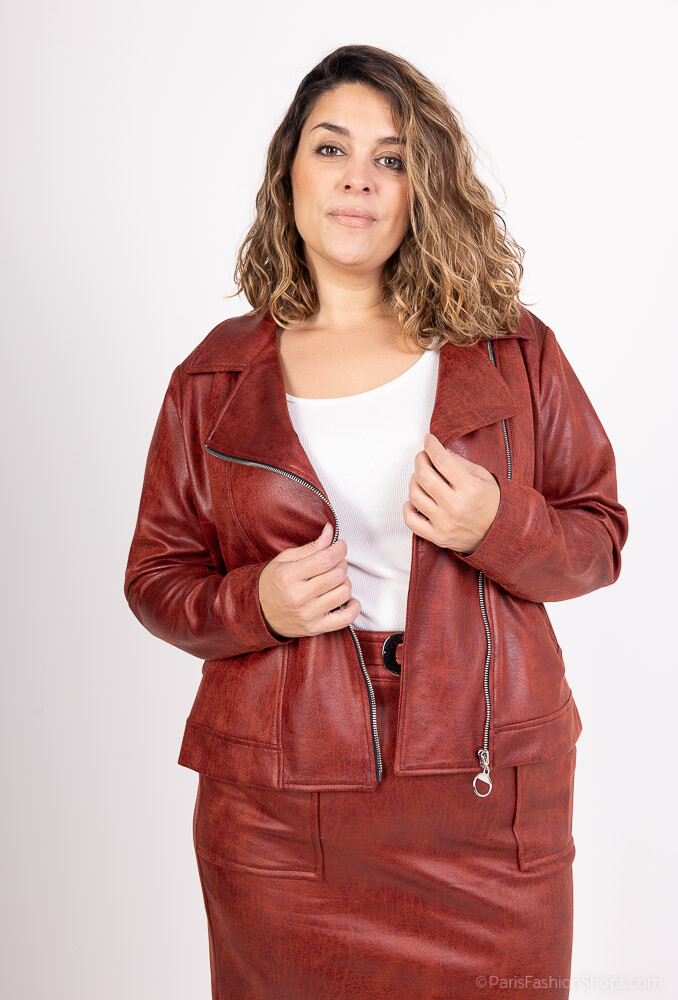 Wholesaler Veti Style - Faux leather jackets