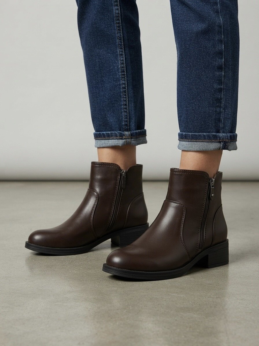 Wholesaler Vices-Verso - Ankle boots with zipper and low heel