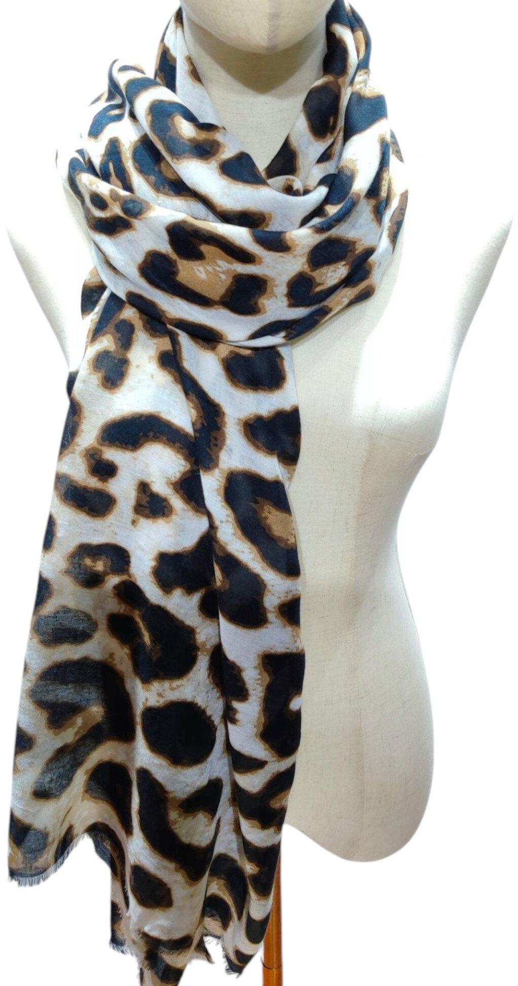 Mayorista Victoria EL - Bufandas impresas de leopardo 185x85