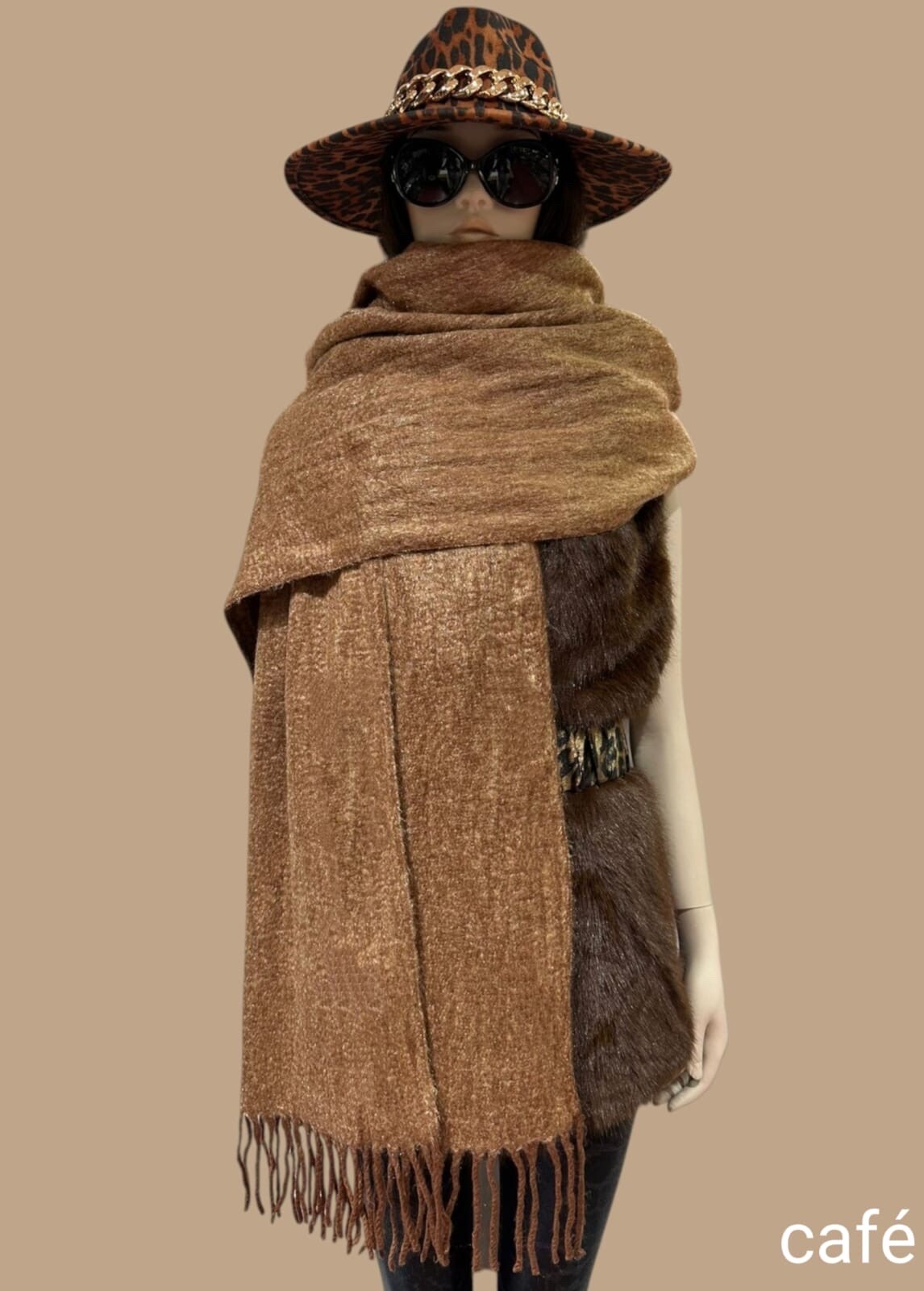 Wholesaler Victoria EL - Large shiny scarf