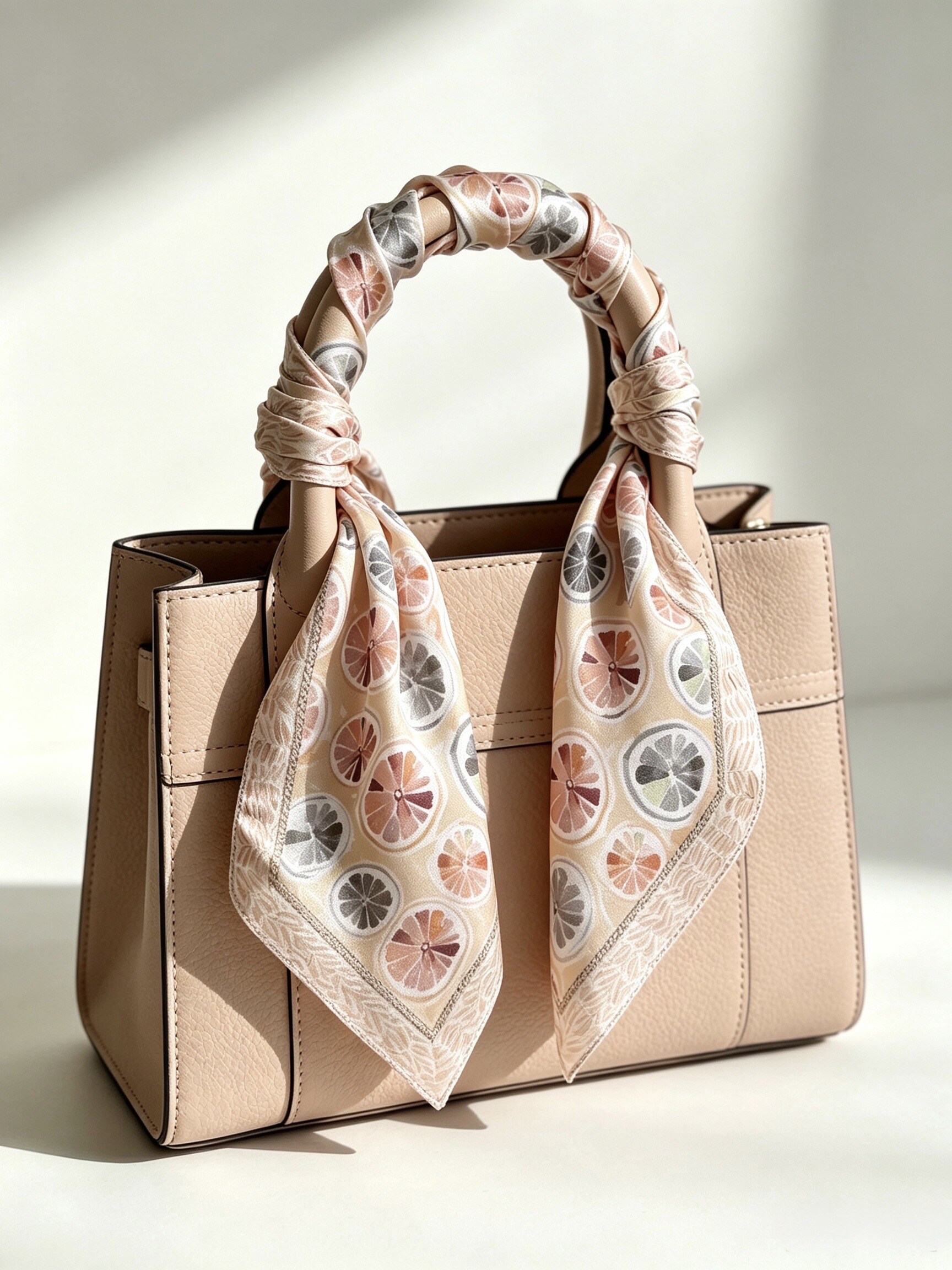 Grossiste Victoria EL - Elegant Printed Neck Scarf 70x70cm