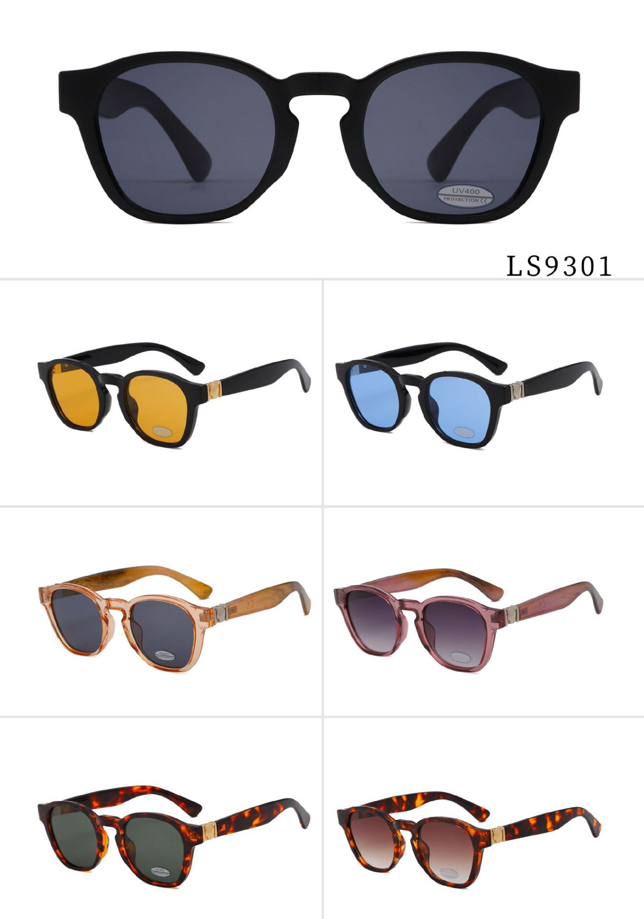 Grossiste Victoria EL - Lunettes de soleil rétro classiques pour hommes et femmes