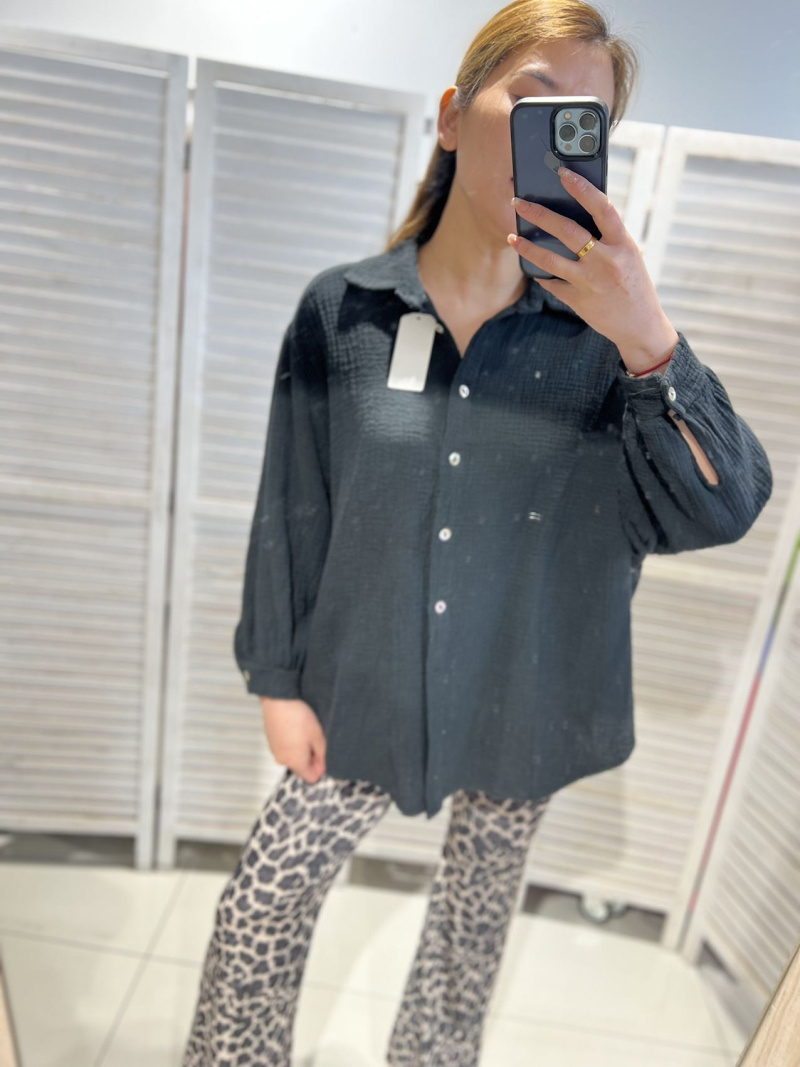 Grossiste Victoria & Isaac - BLOUSE GAZ DE COTON