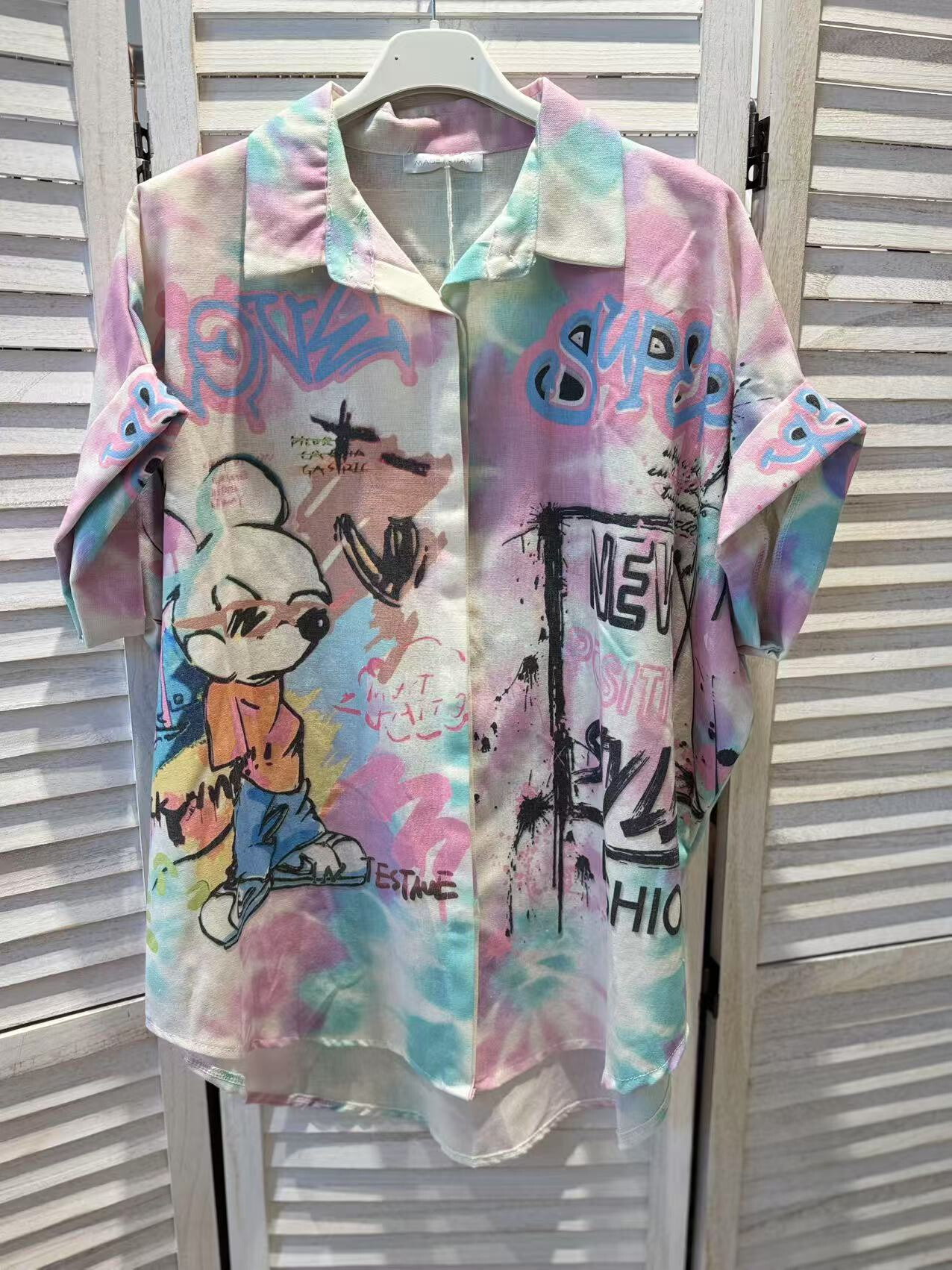 Wholesaler Victoria & Isaac - Short fancy sleeve blouses