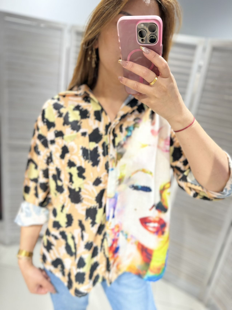 Wholesaler Victoria & Isaac - PRINTED COTTON SHIRT