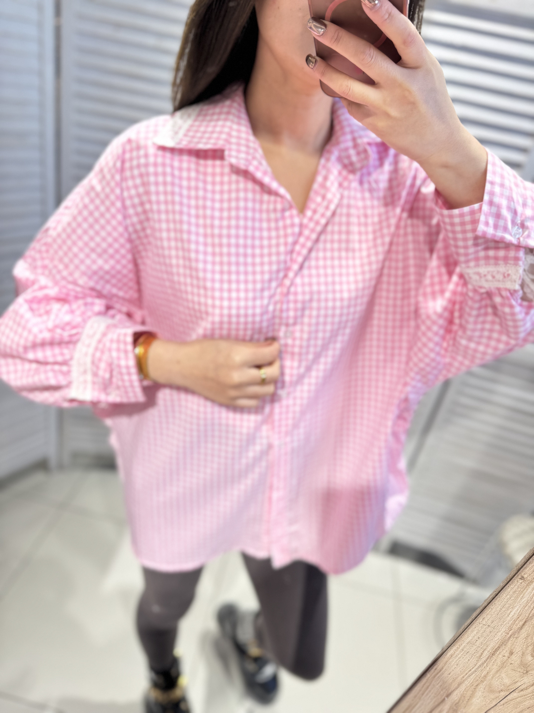 Wholesaler Victoria & Isaac - Oversized plaid shirt