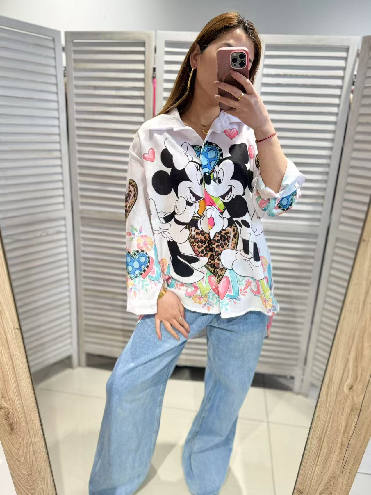 Wholesaler Victoria & Isaac - OVERSIZE Fancy cotton shirt