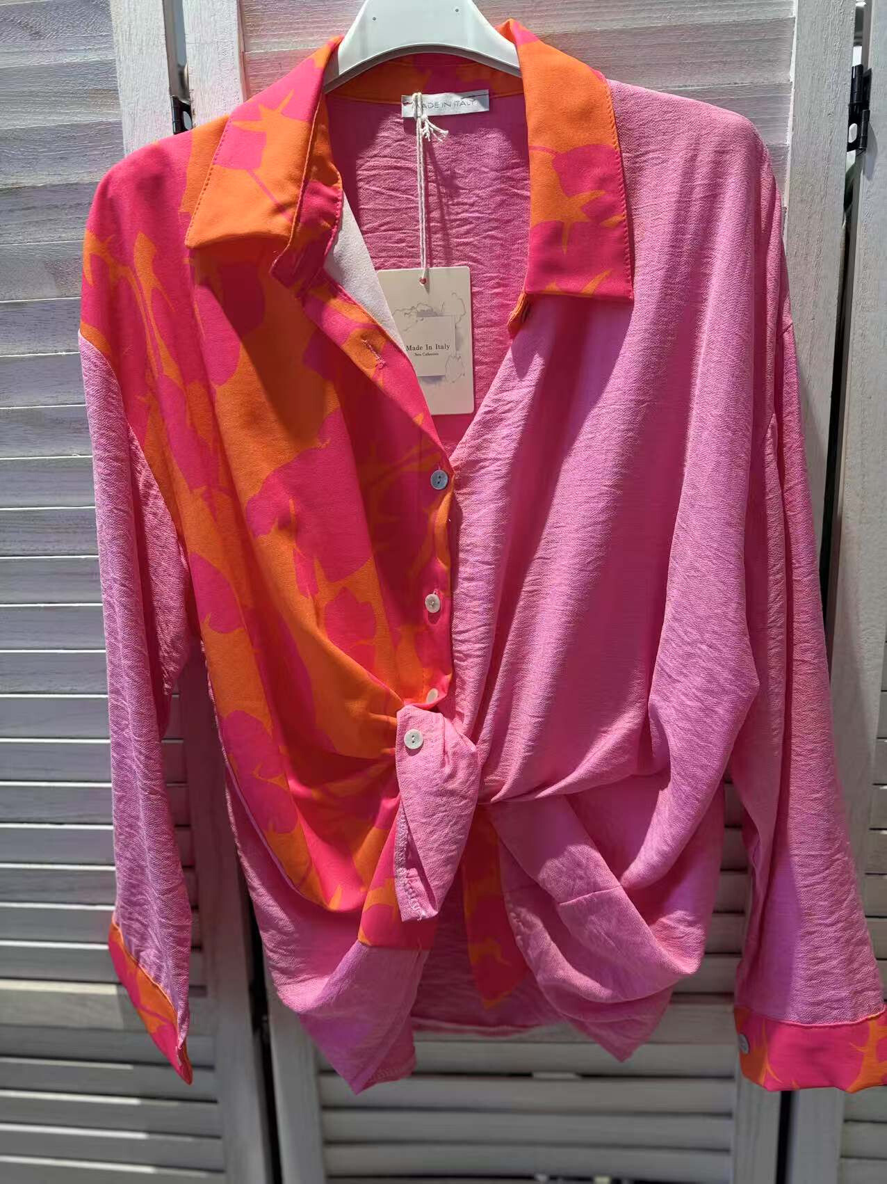 Wholesaler Victoria & Isaac - Two -color viscose shirt