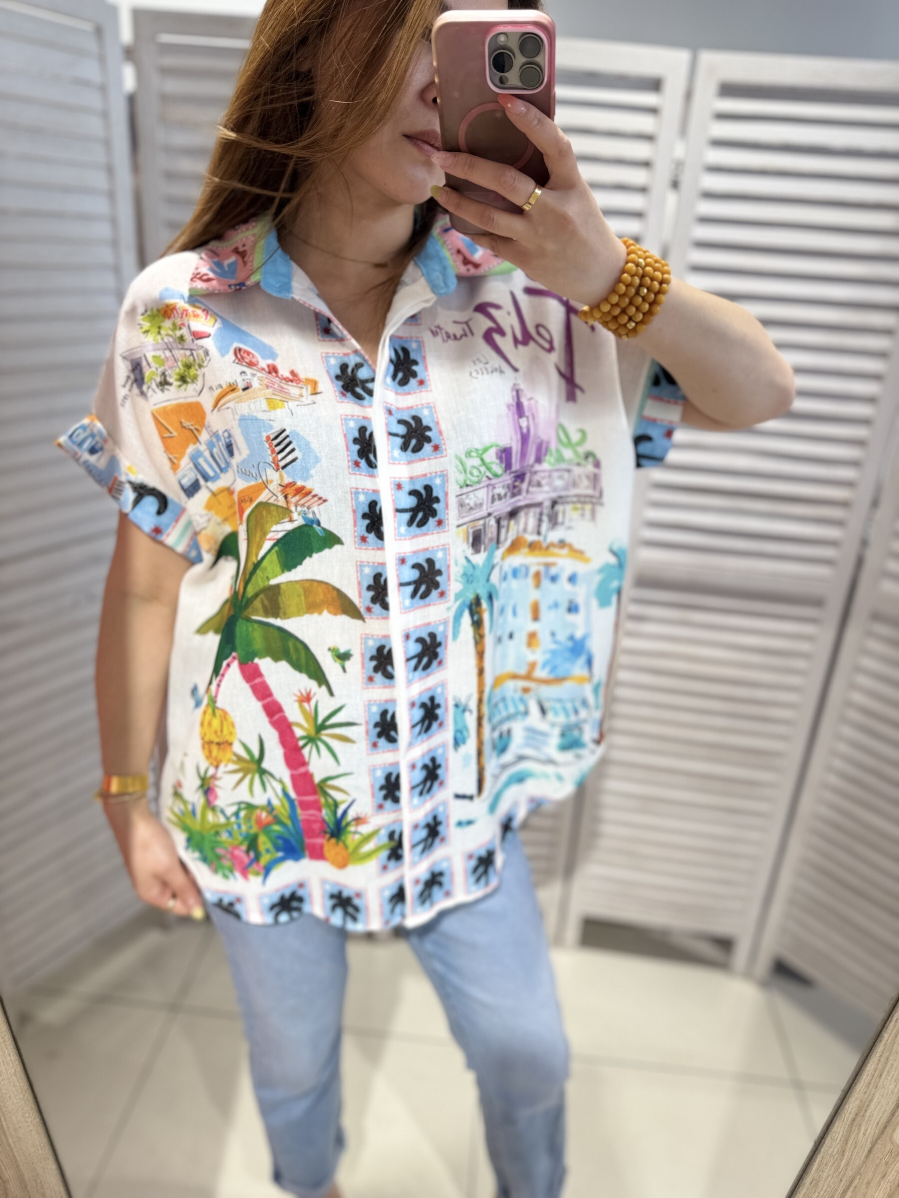 Grossiste Victoria & Isaac - Chemise estivale imprimée
